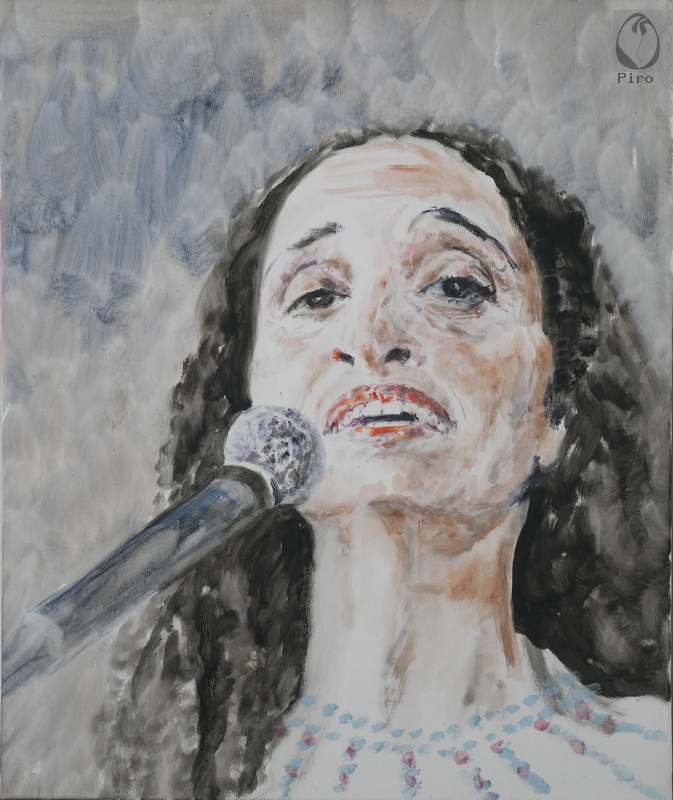oil on canvas - olio su tela di Piro